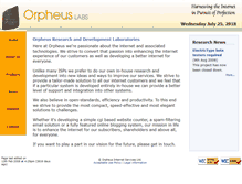 Tablet Screenshot of labs.orpheusinternet.co.uk